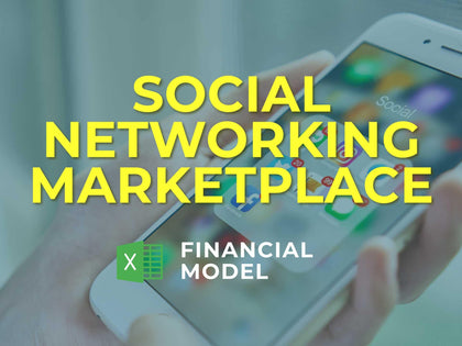 Social Networking Marketplace Financial Model Excel Template - Templarket -  Business Templates Marketplace