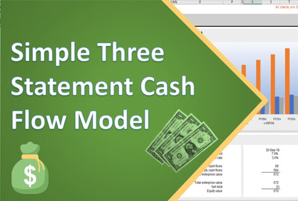 simple three statement excel cash flow model 1