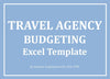 Travel Agency Excel Budgeting Template - Templarket -  Business Templates Marketplace