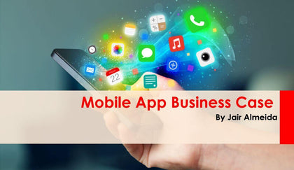 Mobile App Business Case Financial Model - Templarket -  Business Templates Marketplace