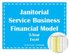 Commercial Cleaning - Janitorial Service Financial Model - Templarket -  Business Templates Marketplace