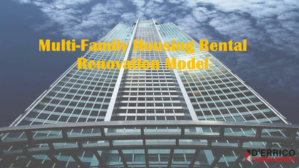 Multi-Family Housing Rental Renovation Model - Templarket -  Business Templates Marketplace