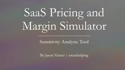 SaaS Customer Simulator: Pricing/Retention/Terms/LTV/CaC