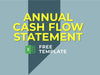 Annual Cash Flow - Templarket -  Business Templates Marketplace
