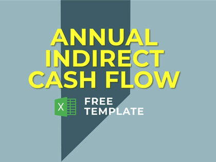 Annual Indirect Method Cash Flow - Templarket -  Business Templates Marketplace