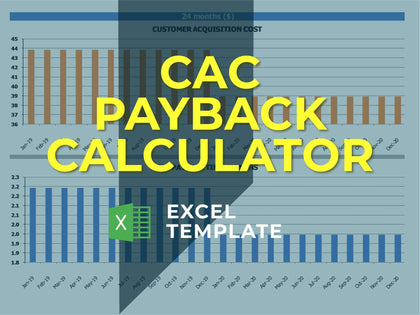 CAC Payback Period Calculator - Templarket -  Business Templates Marketplace