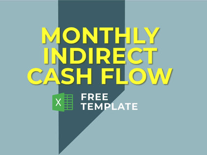 Monthly Indirect Method Cash Flow - Templarket -  Business Templates Marketplace
