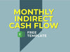 Monthly Indirect Method Cash Flow - Templarket -  Business Templates Marketplace