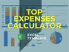 Top Expenses Calculator - Templarket -  Business Templates Marketplace