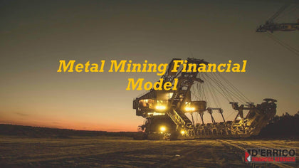 Metal Mining Financial Model Template - Templarket -  Business Templates Marketplace