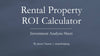 ROI Calculator: Investment Property