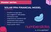 Solar PPA Financial Model Template - one page model