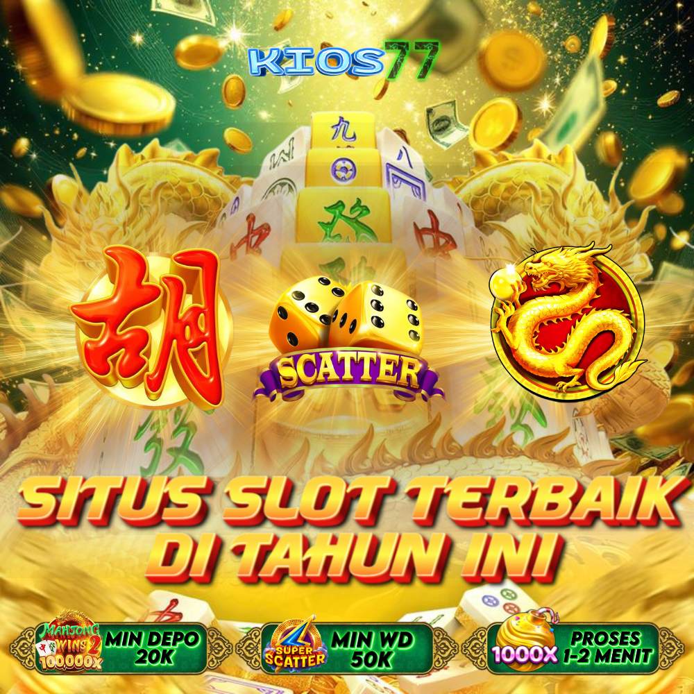 KIOS77 # Rasakan Sensasi Menang Slot Game Terbaik Milik KIOS 77 